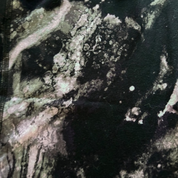 Old Navy Active Powerpress High Rise Go-Dry Leggings Marble Pink/Black TALL M - Picture 4 of 6